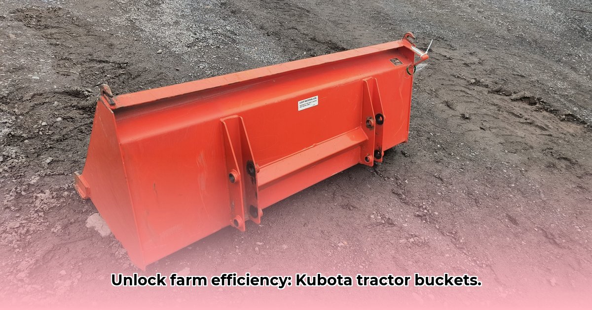bucket-for-kubota-tractor